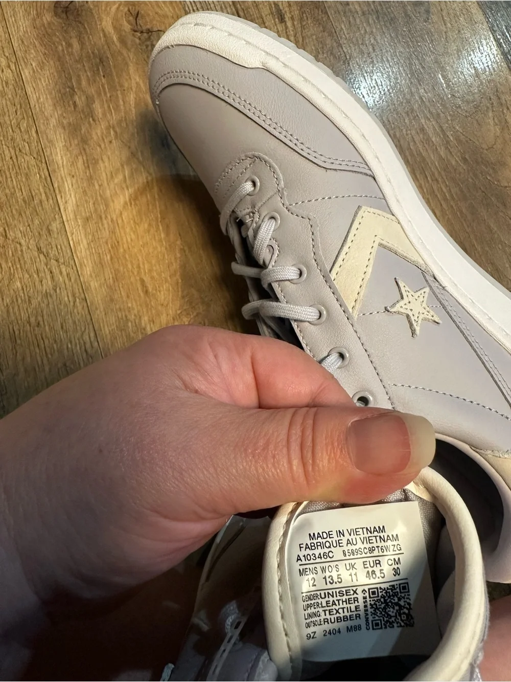 Converse CONS Men’s Low-Top Sneakers in Light Gray - Picture 6 of 6